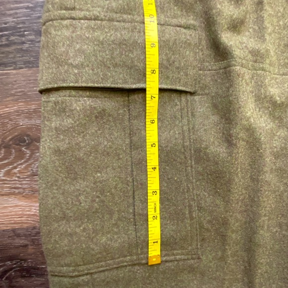 VTG SCHILLING OHG REICHARTSHAUSEN GERMAN MILITARY HEAVY WOOL CARGO PANTS - Picture 11 of 15